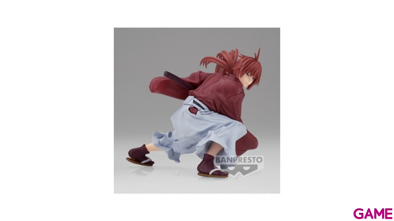 Figura Kenshin Himura Vibration Stars Rurouni Kenshin 12cm-1