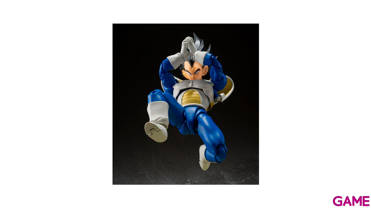 Figura Dragon Ball Z Vegeta 24000 Power Level de 14 cm-1