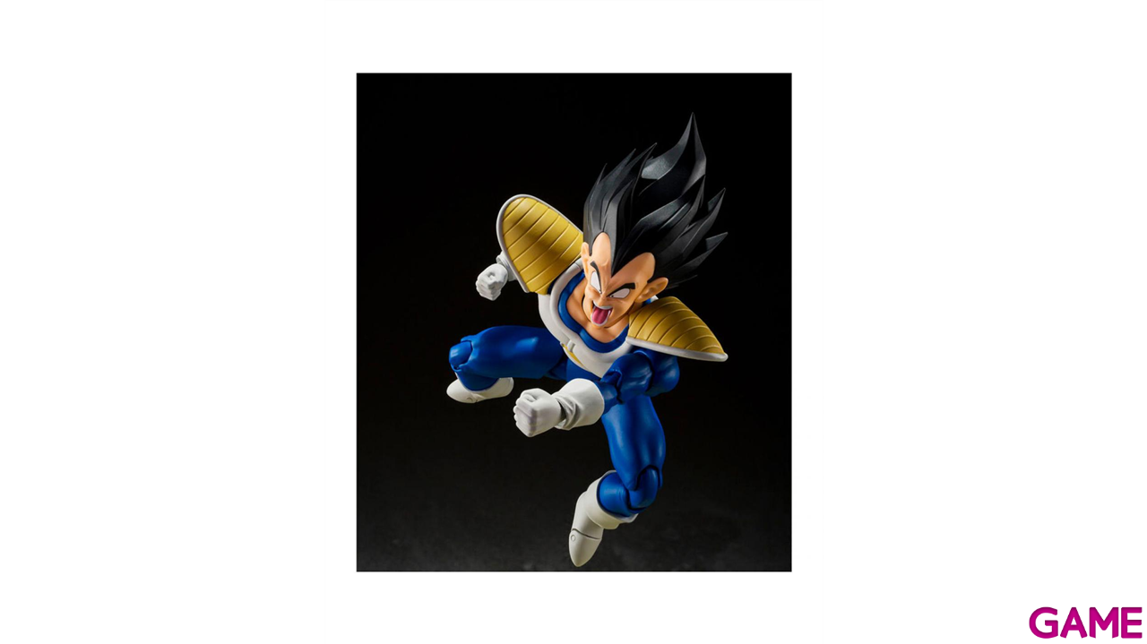 Figura Dragon Ball Z Vegeta 24000 Power Level de 14 cm-2