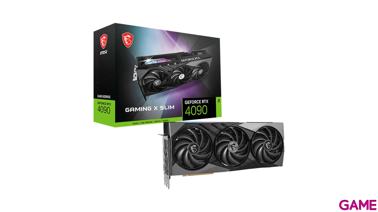 MSI GEFORCE RTX 4090 GAMING X SLIM 24G tarjeta gráfica NVIDIA 24 GB GDDR6X-0