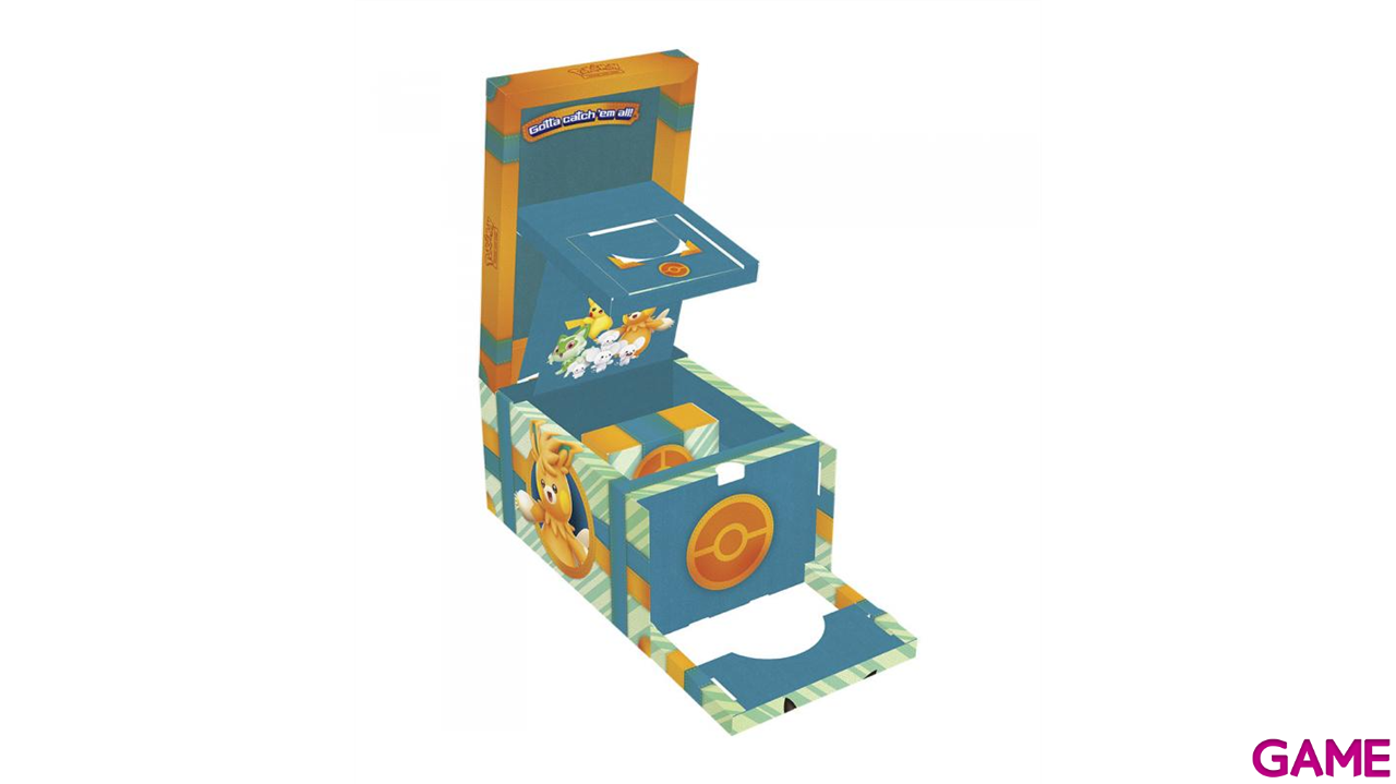 Cofre del tesoro juego cartas coleccionables Pokemon español-2