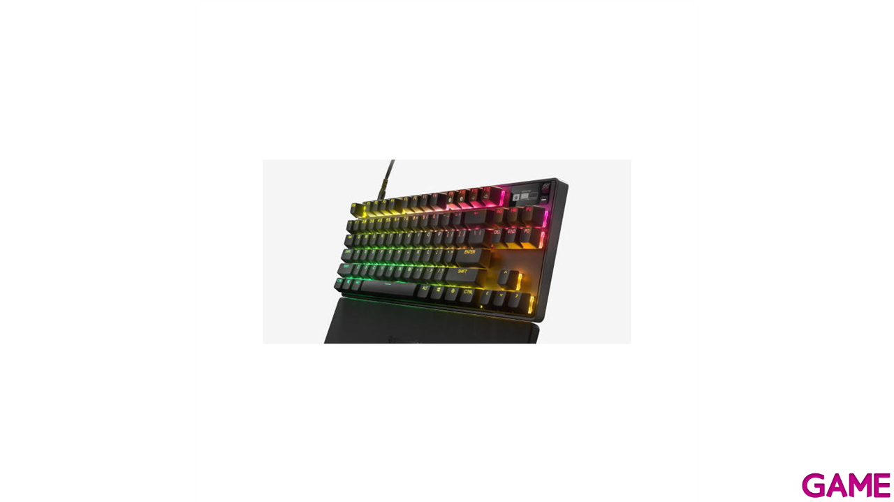 Steelseries Apex Pro TKL USB QWERTY Inglés Negro - Teclado Gaming-0