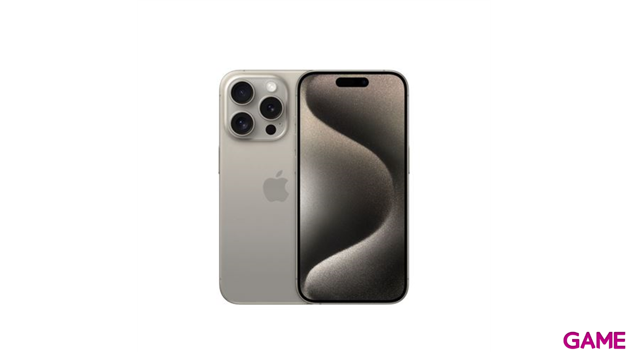 Apple iPhone 15 Pro 128GB Titanio - Telefono Movil-0