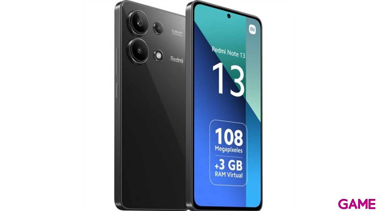 Xiaomi Redmi Note 13 5G 256GB Negro - Telefono Movil-1