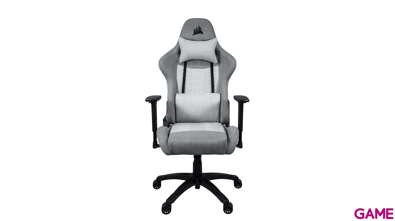 Corsair TC100 Relaxed Silver - Silla Gaming-2