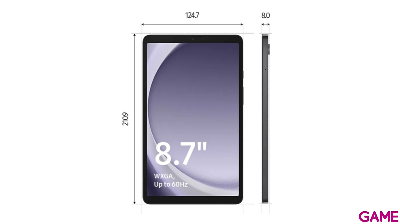 Samsung Galaxy Tab A9 4G 64GB -4GB Grafito - Tablet-2