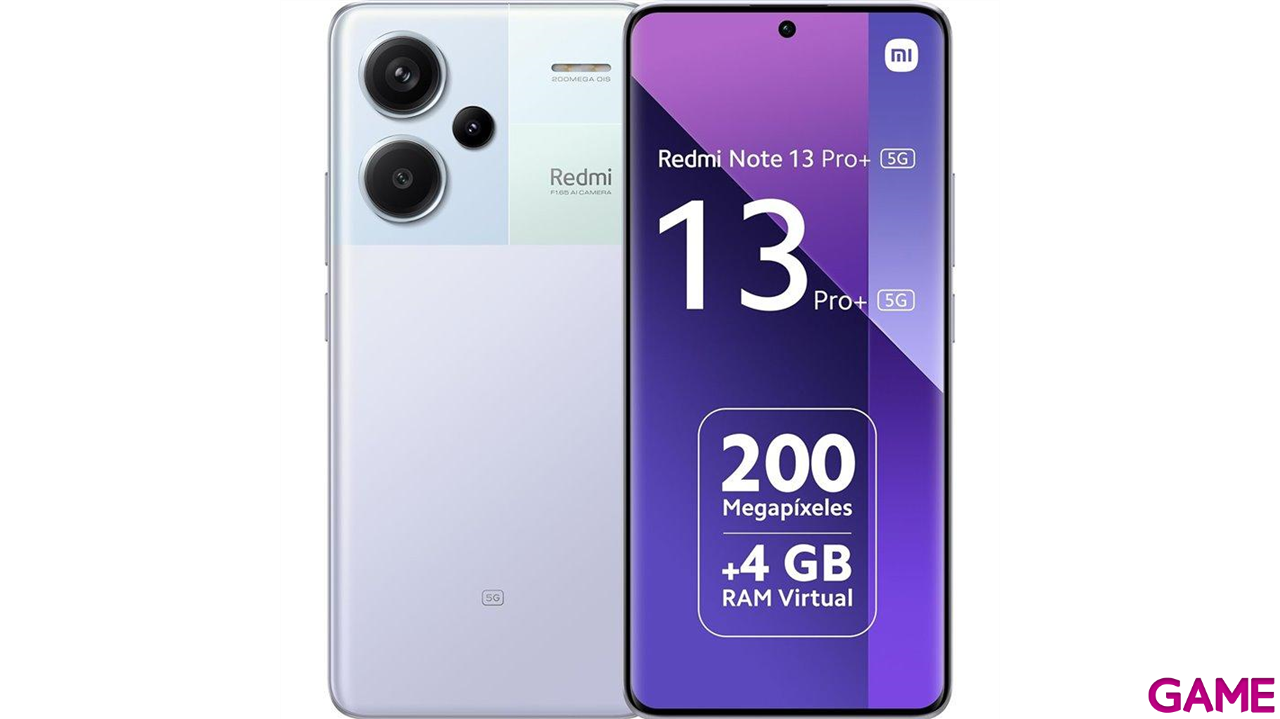 Xiaomi Redmi Note 13 Pro+ 5G 256GB - 8GB Purple - Telefono Movil-1