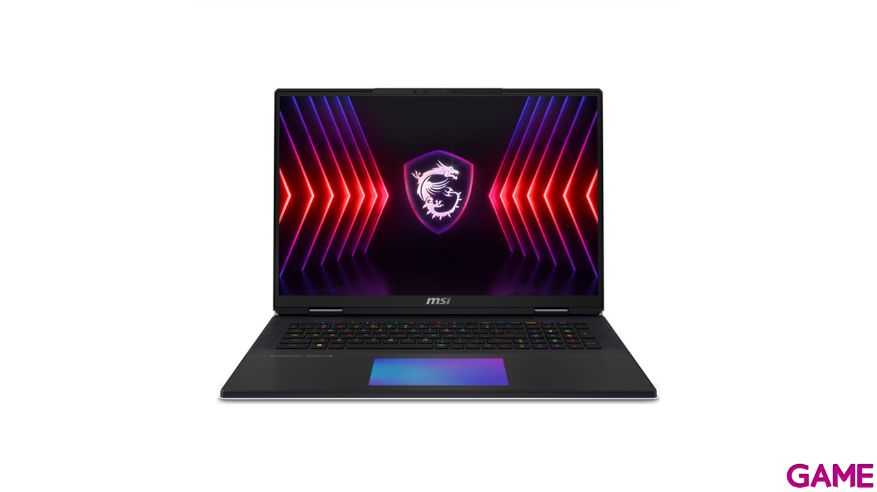MSI Titan 18HX-077ES i9-14900 - RTX 4080 - 64GB - 2TB SSD - 18´´ - W11 - Ordenador Portatil Gaming-0
