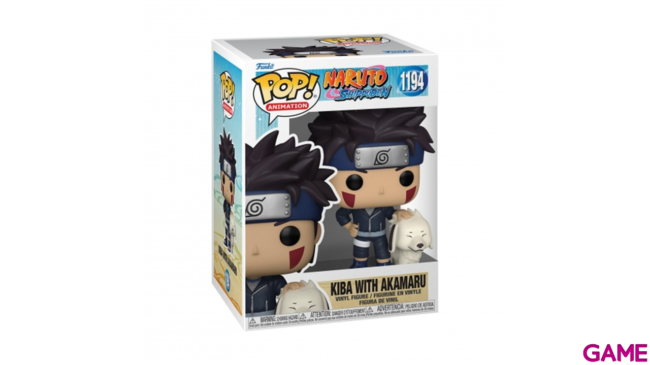 Figura POP Naruto Kiba w Akamaru-0