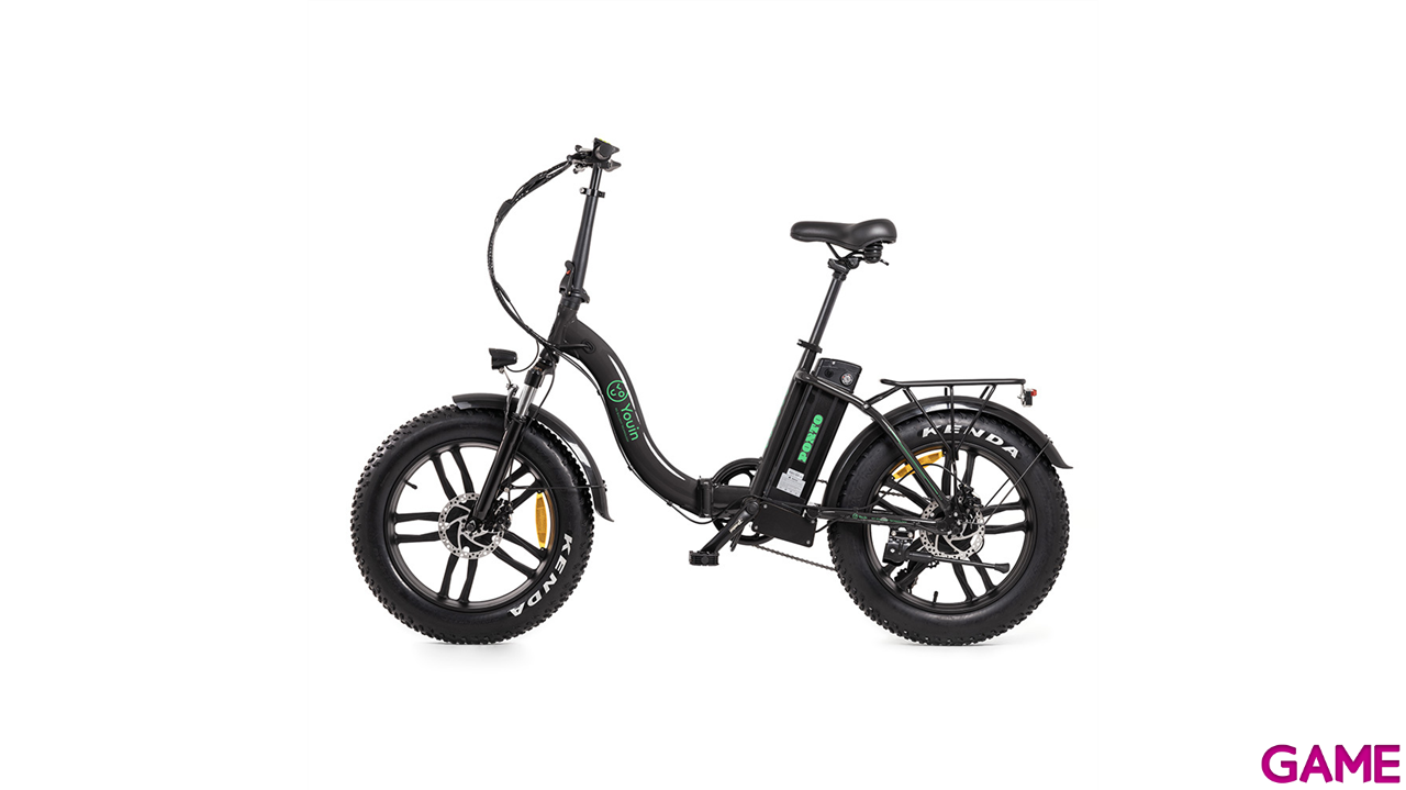 Youin eBike Porto Urban Fat 20x4 Bateria Extraible - Bicicleta Electrica-1