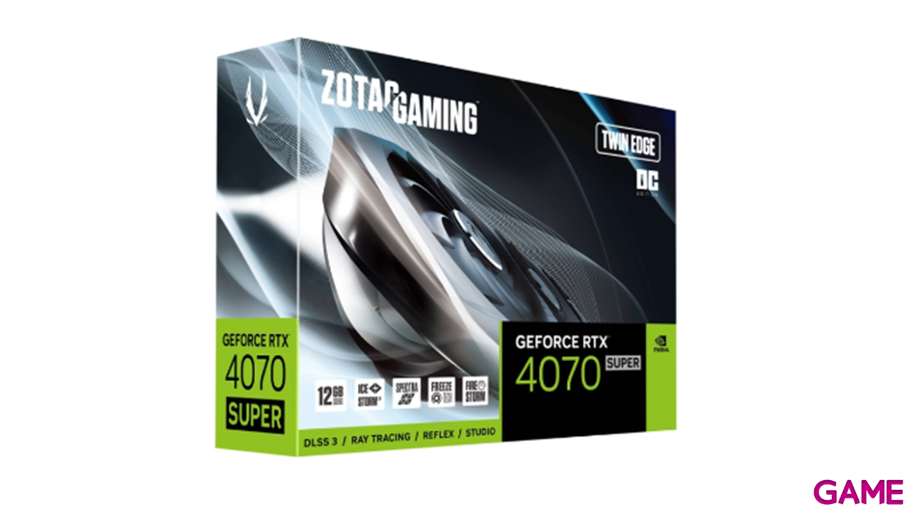 Zotac GeForce RTX 4070 Super 12GB GDDR6X - Tarjeta Grafica Gaming-0
