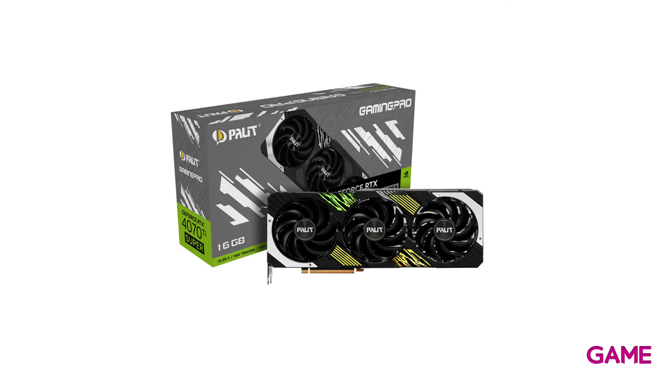 Palit GeForce RTX 4070 Ti SUPER GamingPro NVIDIA 16 GB GDDR6X-0