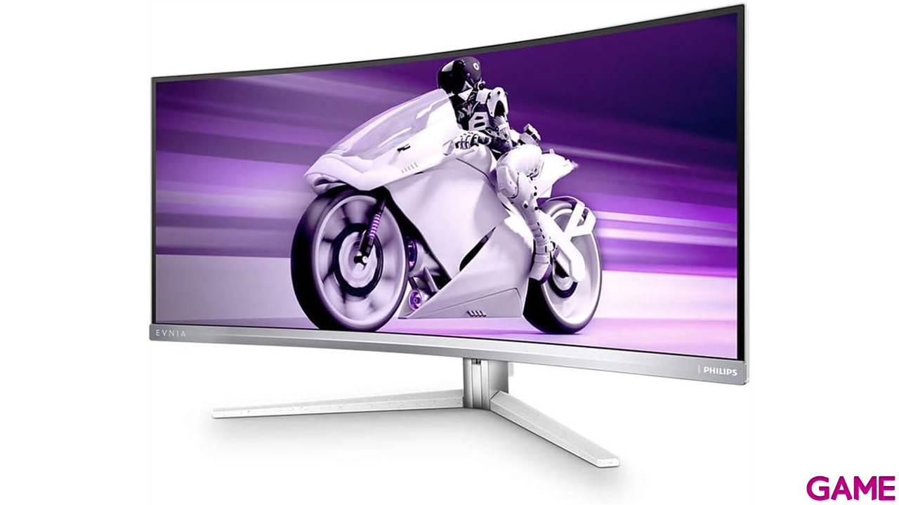Philips Evnia 8000 34´´ - OLED - 2K WQHD - Wide - 100Hz - Curvo - Blanco - Monitor-3