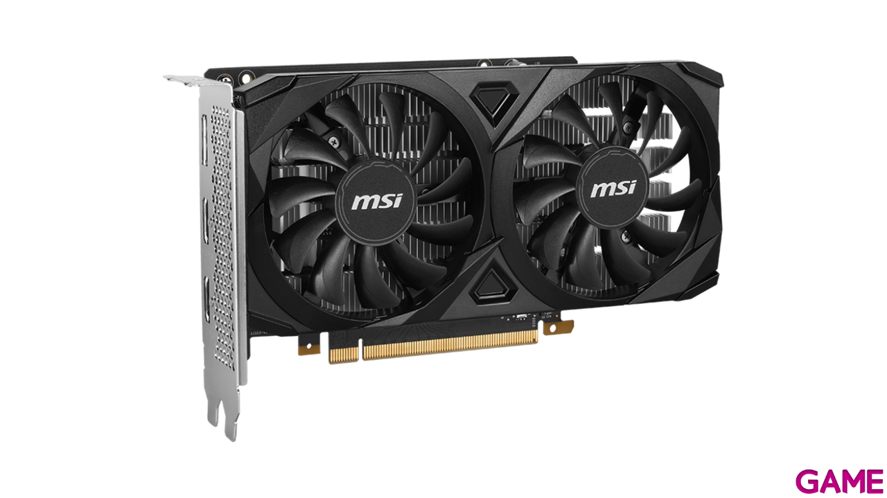 MSI GeForce RTX 3050 Ventus 2X OC 6GB GDDR6 - Tarjeta Grafica Gaming-3