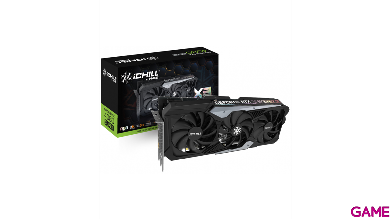 Inno3D iChill GeForce RTX 4080 Super 16GB GDDR6X - Tajeta Grafica Gaming-0
