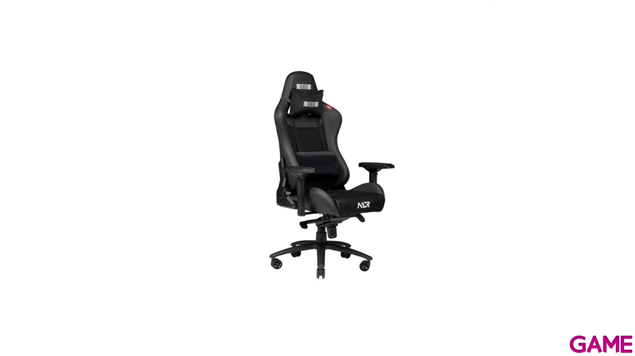 Next Level Racing ProGaming Chair Black Leather Suede Edition - Silla Gaming-1