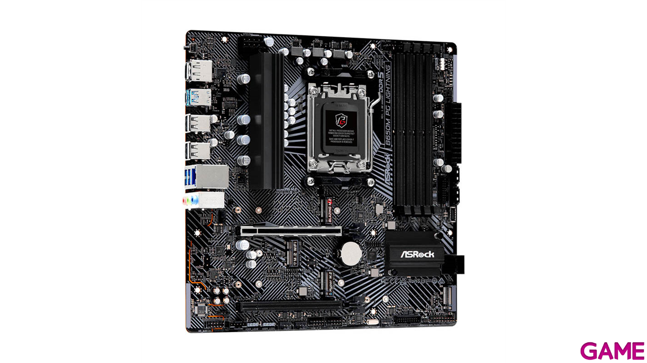 Asrock B650M PG Lightning AMD B650 Zócalo AM5 micro ATX-0