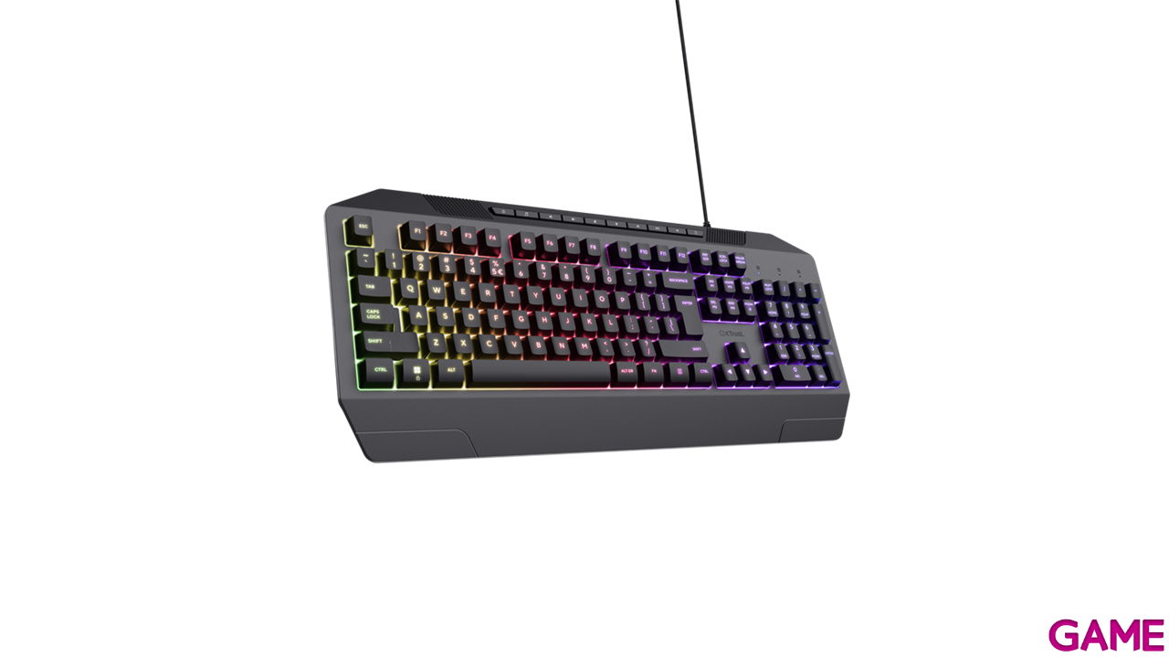 TRUST TECLADO GAMING ILUMINADO GXT836 EVOCX ES 24998-2