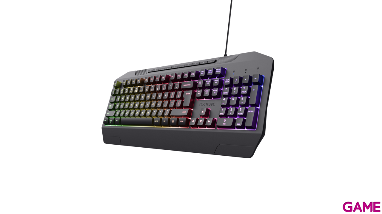 TRUST TECLADO GAMING ILUMINADO GXT836 EVOCX ES 24998-3