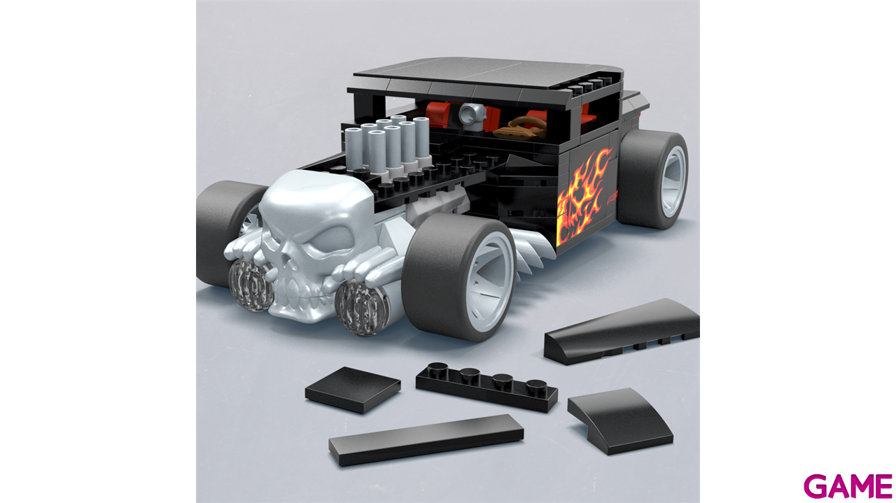 Juego de construccion MEGA Showcase Hot Wheels Bone Shaker-3