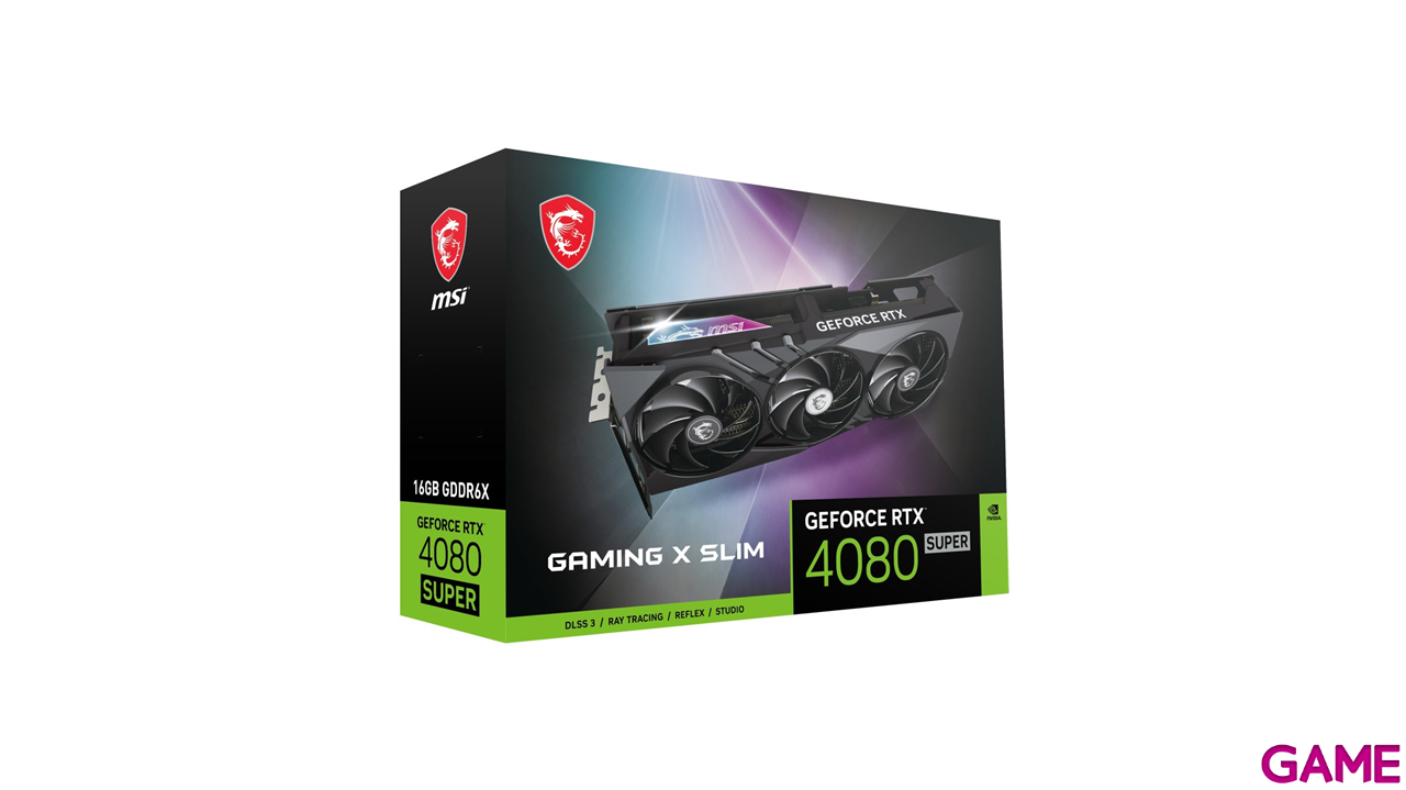 MSI VGA NVIDIA RTX 4080 SUPER 16G GAMING X SLIM-1
