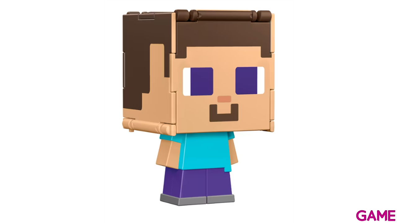 Minecraft Figura Intercambiable 2 en 1 Flippin Figs Surtido-0
