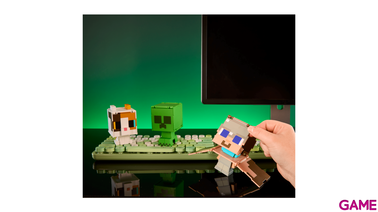 Minecraft Figura Intercambiable 2 en 1 Flippin Figs Surtido-1