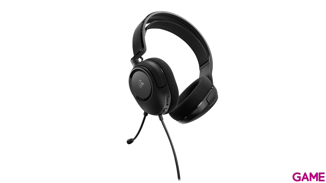 CORSAIR HS35 V2 STEREO PC-PS5-PS4-XBOX- SWITCH - NEGRO - AURICULARES GAMING-3