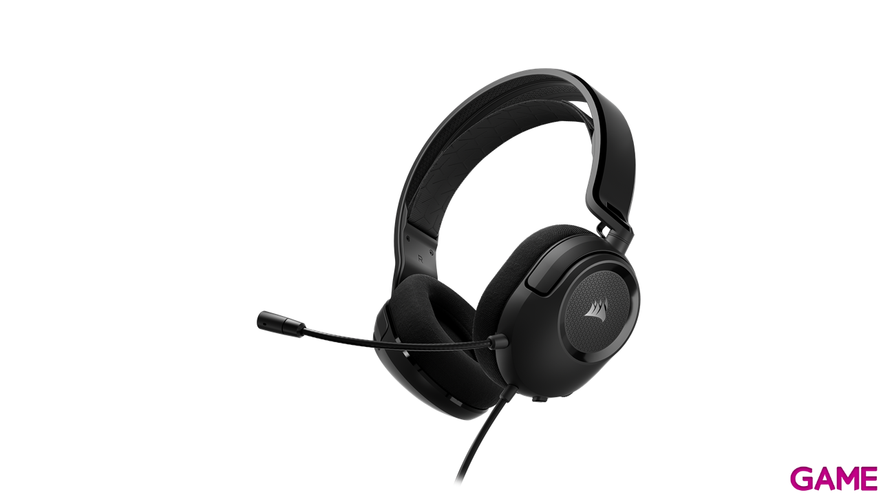CORSAIR HS35 V2 STEREO PC-PS5-PS4-XBOX- SWITCH - NEGRO - AURICULARES GAMING-5
