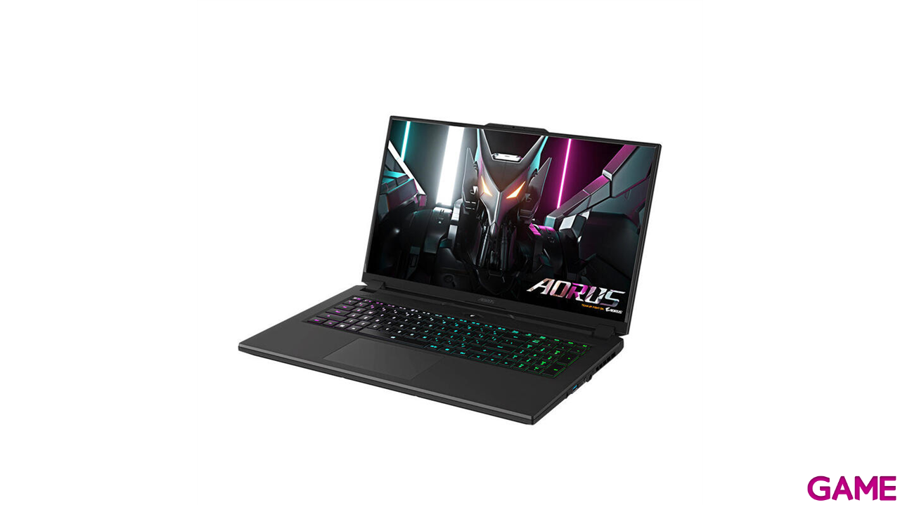 Gigabyte AORUS 7 9KF-G3ES513SH i7-12650H - RTX 4060 - 16GB - 512GB SSD - 17.3´´ - W11 - Ordenador Portatil Gaming-2