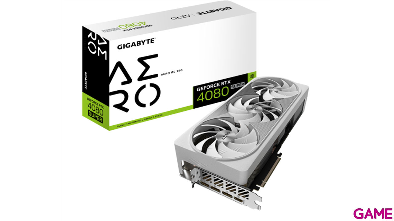Gigabyte AERO GeForce RTX 4080 SUPER OC 16G NVIDIA 16 GB GDDR6X-0