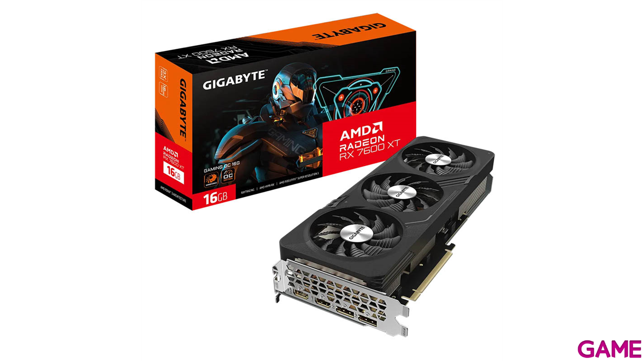 Gigabyte Radeon RX7600XT WindForce 16GB GDDR6 - Tarjeta Grafica Gaming-0