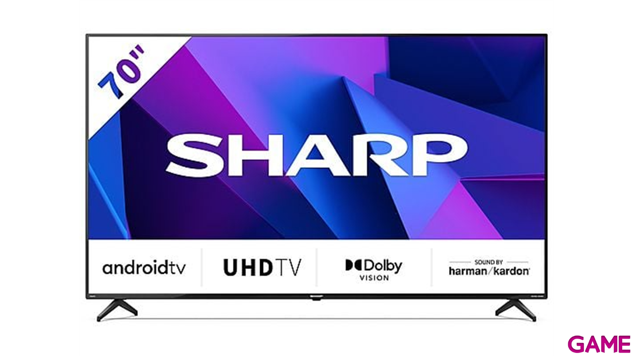 Sharp Aquos 70FN2EA 70´´ - LED - 4K UHD - Smart TV - WIFI - Televisor-6