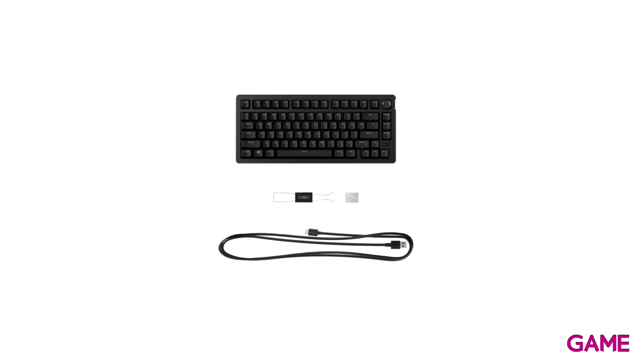 HyperX Alloy Rise 75 Mecanico Personalizablke Hot Swap - Teclado Gaming-1