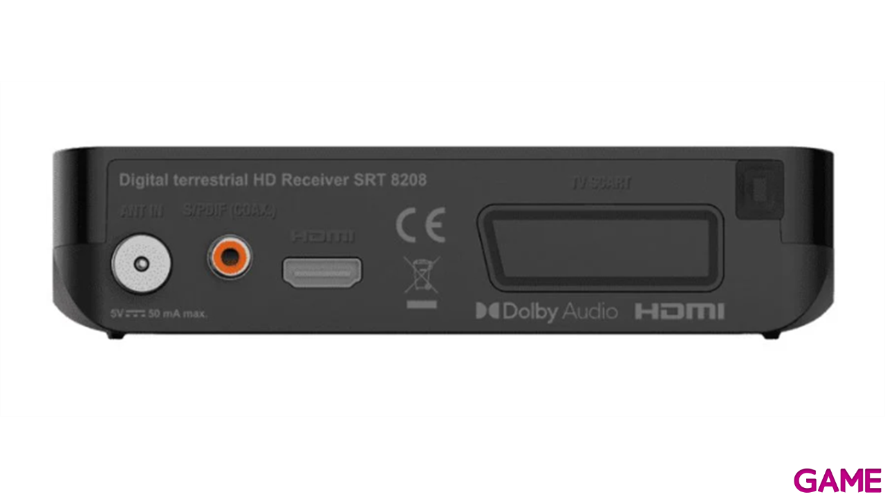 Strong SRT 8208 Alta Definicion Negro - Receptor TDT-2