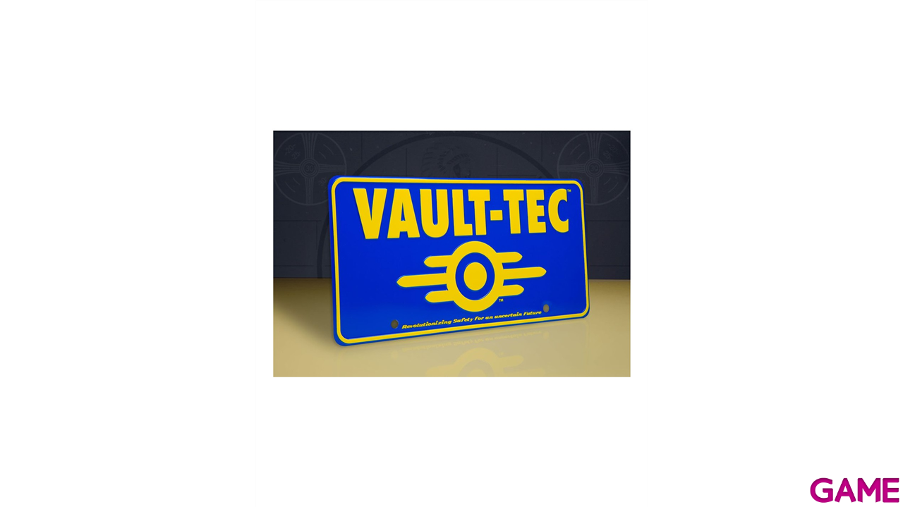 Replica matricula Vault-Tec Fallout-2