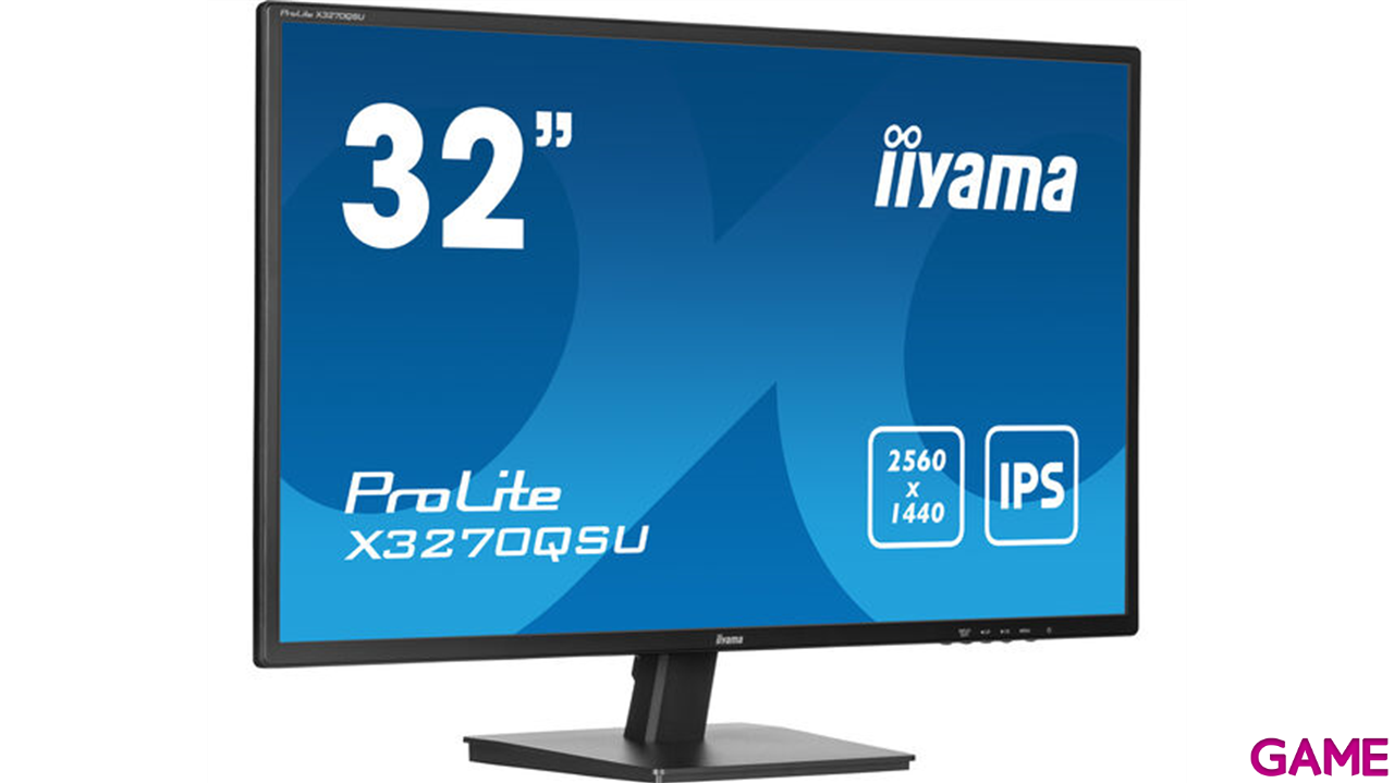 MONITOR IIYAMA 32 PANEL IPS 1HDMI 1DP 3X32 100HZ ALTAVOCES SALIDA PARA AURICULARES,100HZ 3MS,-0