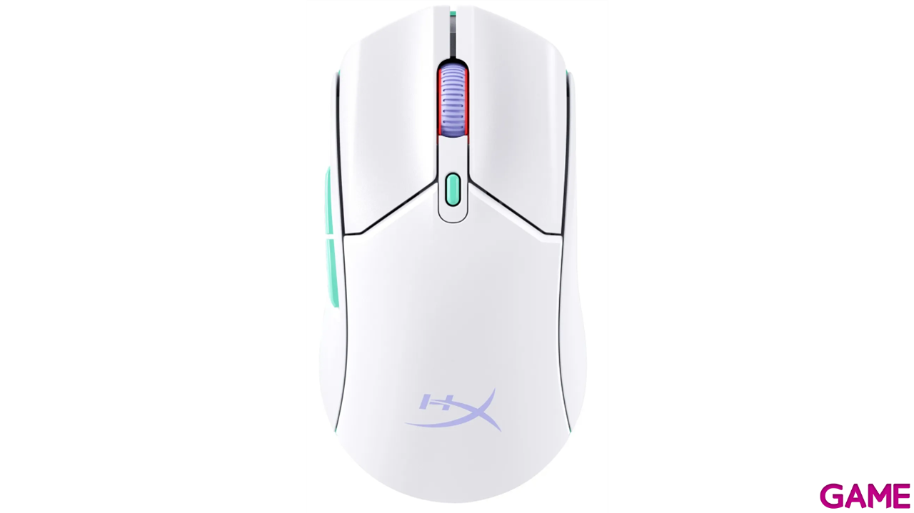 HyperX Pulsefire Haste 2 Core Wireless Blanco - Raton Gaming-0