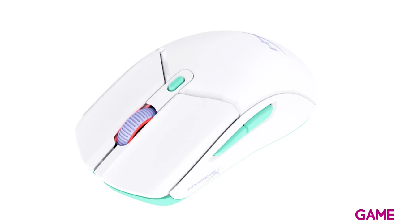 HyperX Pulsefire Haste 2 Core Wireless Blanco - Raton Gaming-3