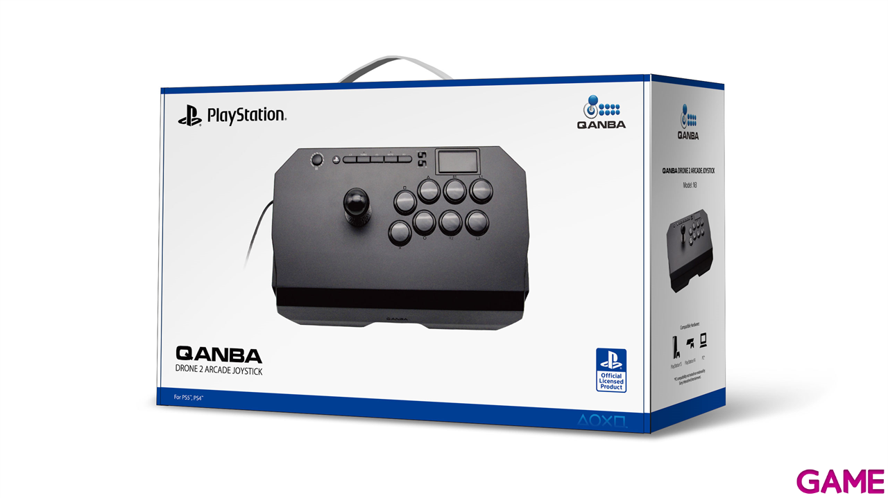Arcade Joystick Qanba Drone 2 PS5-PS4-PC-3