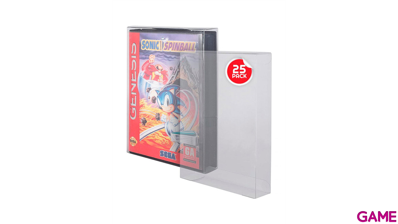 Pack 25 protectores Sega Megadrive Genesis-1
