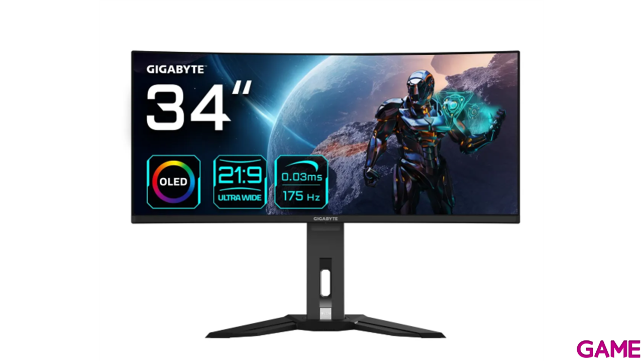 Gigabyte MO34WQC 34´´ - OLED - 2K QHD - Monitor Gaming-0