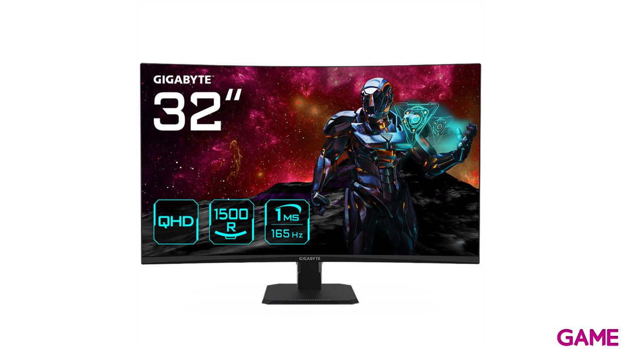 Gigabyte GS32QC 32´´ - VA - 2K QHD - 165Hz - Curvo - Monitor Gaming-1