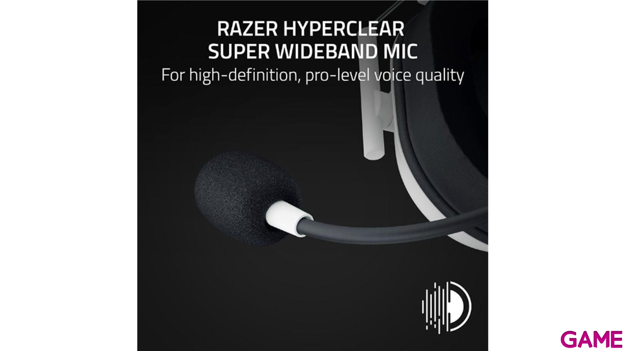 Razer Blackshark V2 HyperSpeed Blanco - Auriculares-1