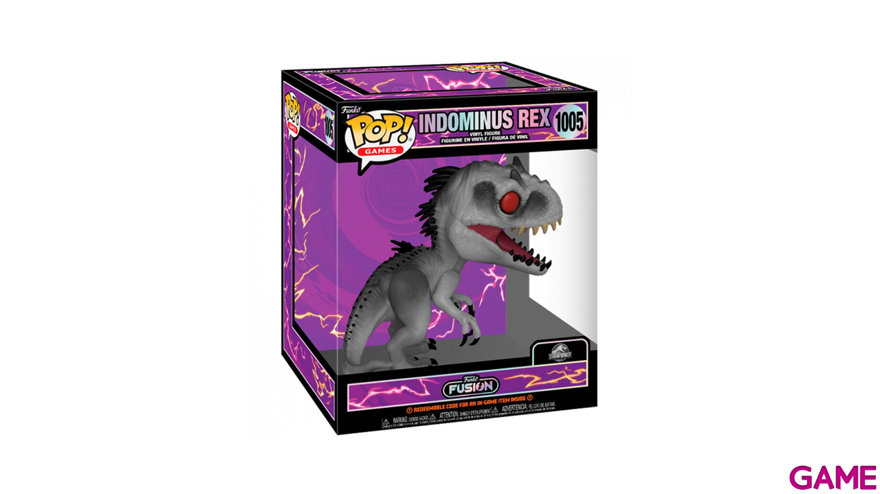 Figura POP Funko Fusion Super Jurassic World Indominus-0