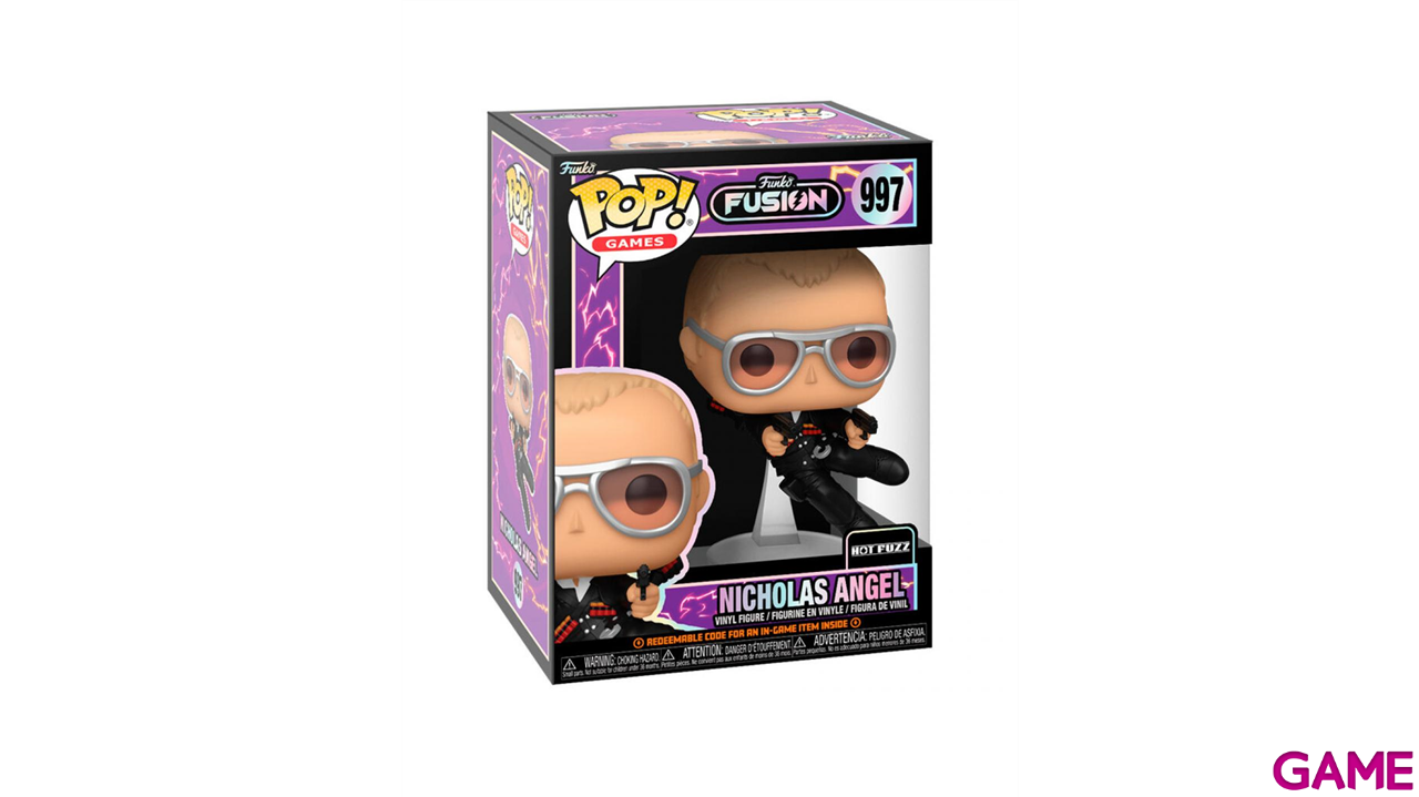 Figura POP Funko Fusion Hot Fuzz Nicholas Angel-0