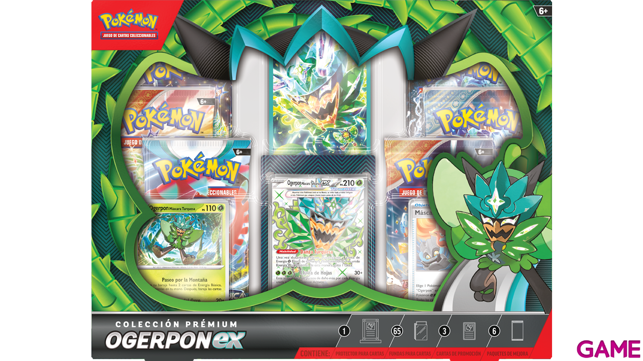 Colección Prémium Ogerpon ex de JCC Pokémon (Castellano)-0
