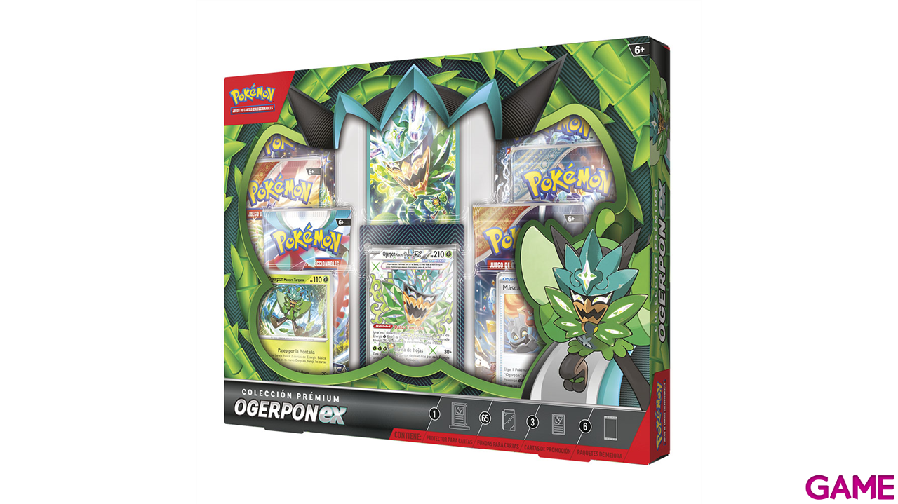 Colección Prémium Ogerpon ex de JCC Pokémon (Castellano)-1