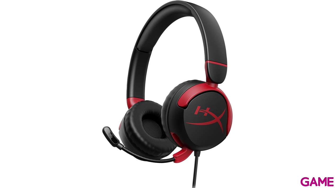 HyperX Cloud Mini Negro PC - PS5 - PS4 - XBOX - Switch - Movil - Auriculares Gaming-1