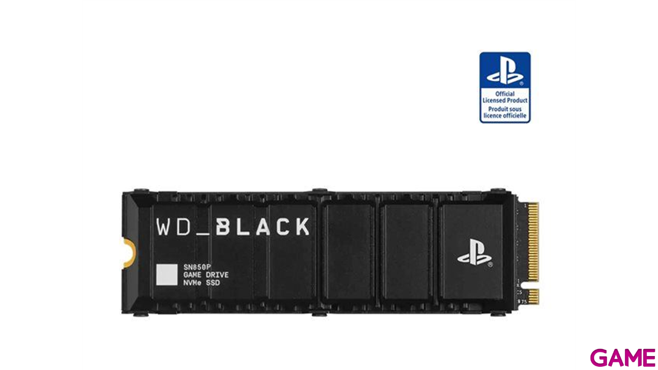 Sandisk WD_Black SN850P M.2 8TB SSD NVMe con disipador -Licencia oficial--2